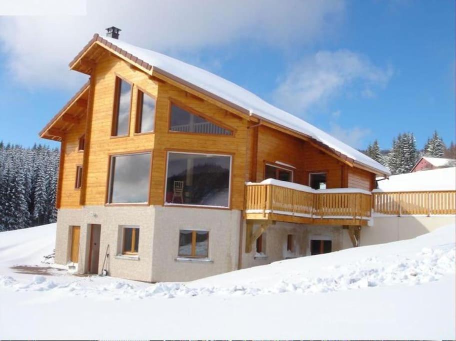 Grand Valtin : Chalet Ecolo 4 Etoiles 14 Personnes Ban-sur-Meurthe-Clefcy Eksteriør billede