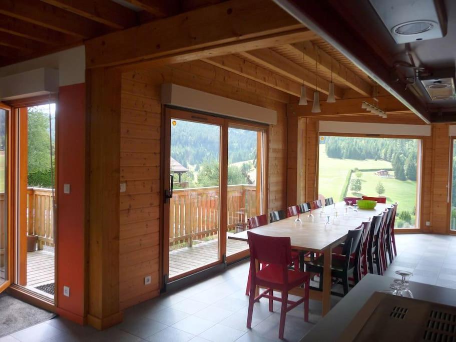 Grand Valtin : Chalet Ecolo 4 Etoiles 14 Personnes Ban-sur-Meurthe-Clefcy Eksteriør billede